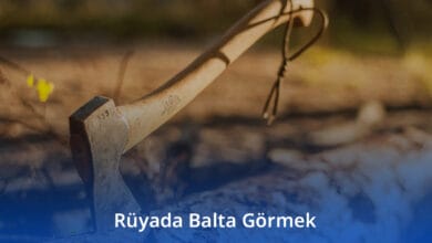 Rüyada Balta Görmek